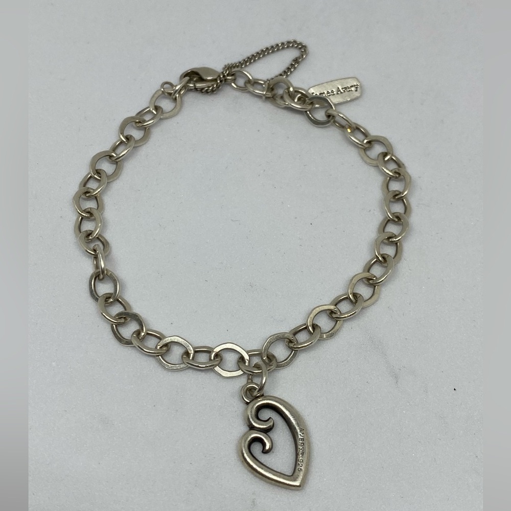 James Avery bracelet with James Avery Heart  Charm (334)